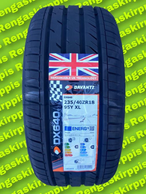 235/40R18 Davanti DX640  95Y XL B,B 68dB/kesä