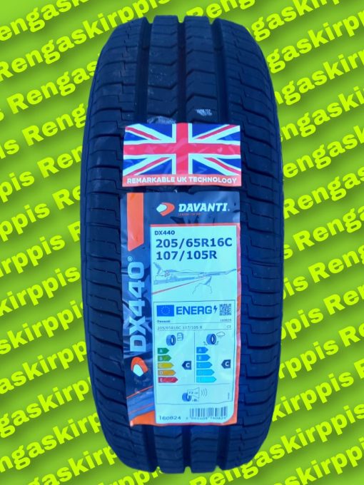 205/65R16C Davanti Dx440 107/105R C, C, 72dB / kesä