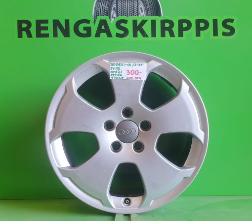 17" 5x112 KR57,1 ET56 7,5" Audi Oem
