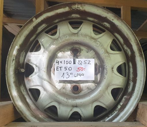 13" 4X100 ET50 K52