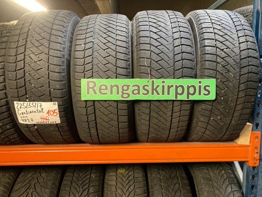 K 225/55R17 Continental kitka 7m DOT16 4P27