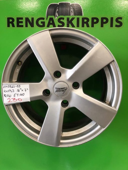 16" 4x114,3 ET40 K73,1 16"x7 / H411