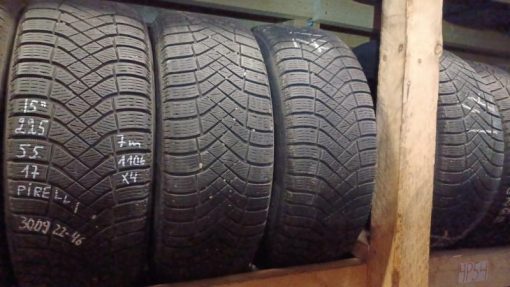 225/55R17 Pirelli Ice Zero R kitka 5-6mm / 4P44