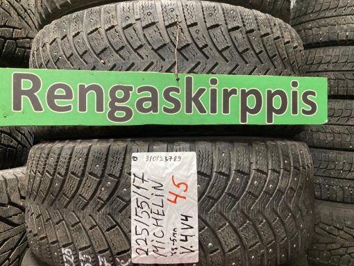 K 225/55R17 Michelin nasta 4,5-5mm DOT13 4V4