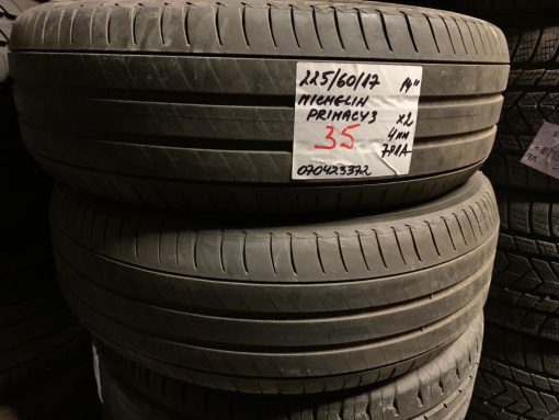 K 225/60R17 Michelin Primacy 3 kesä 4mm 7P1A