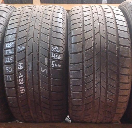 225/50R15 Fulda kesä 5mm / 2P25