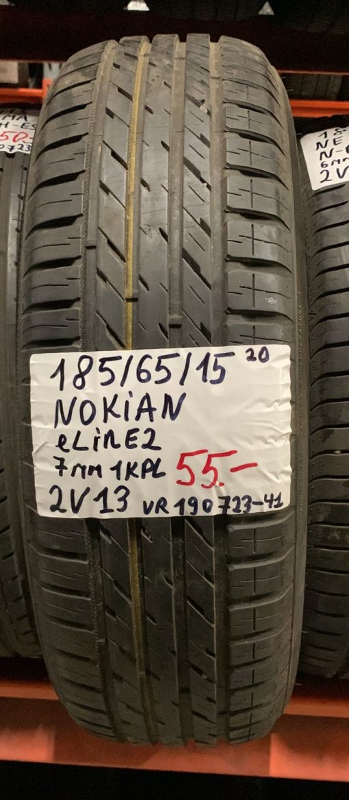 185/65R15 Nokian eLine 2 kesä 7mm / 2V13