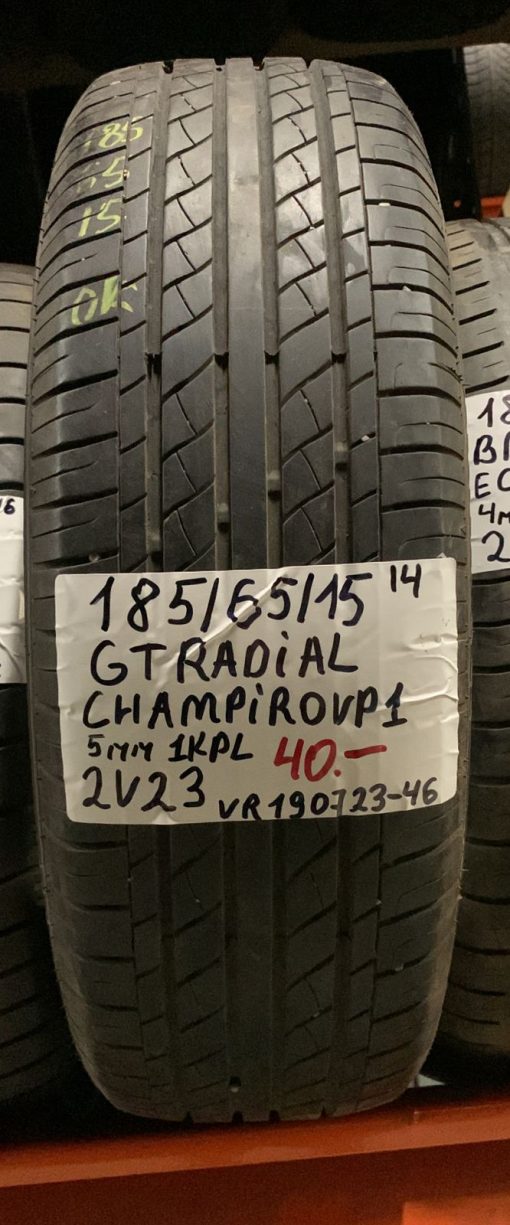 185/65R15 GTRadial Champiro VP1 kesä 5mm / 2V23