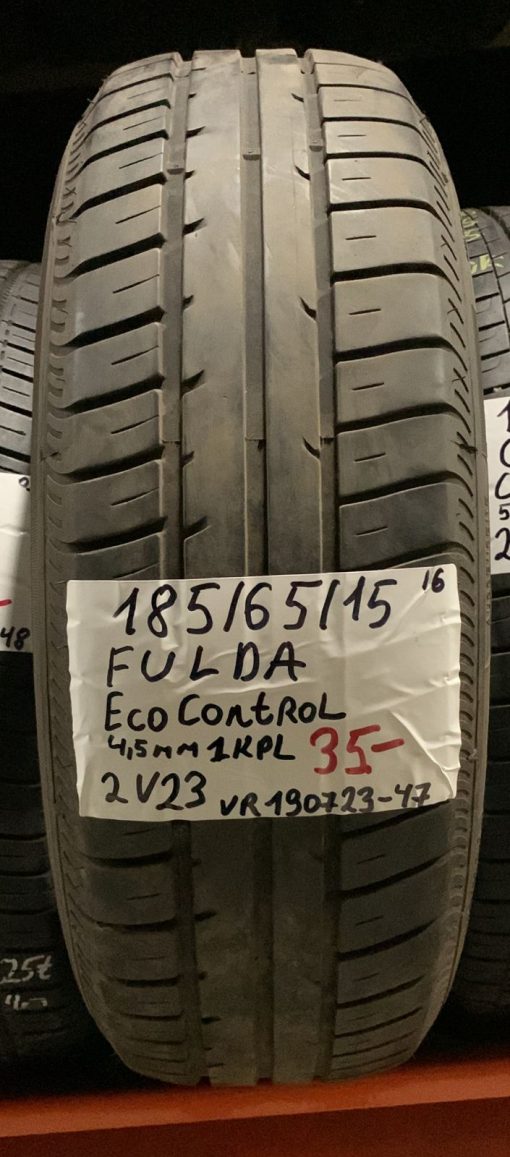 185/65R15 Fulda Eco Control kesä 4,5mm / 2V23