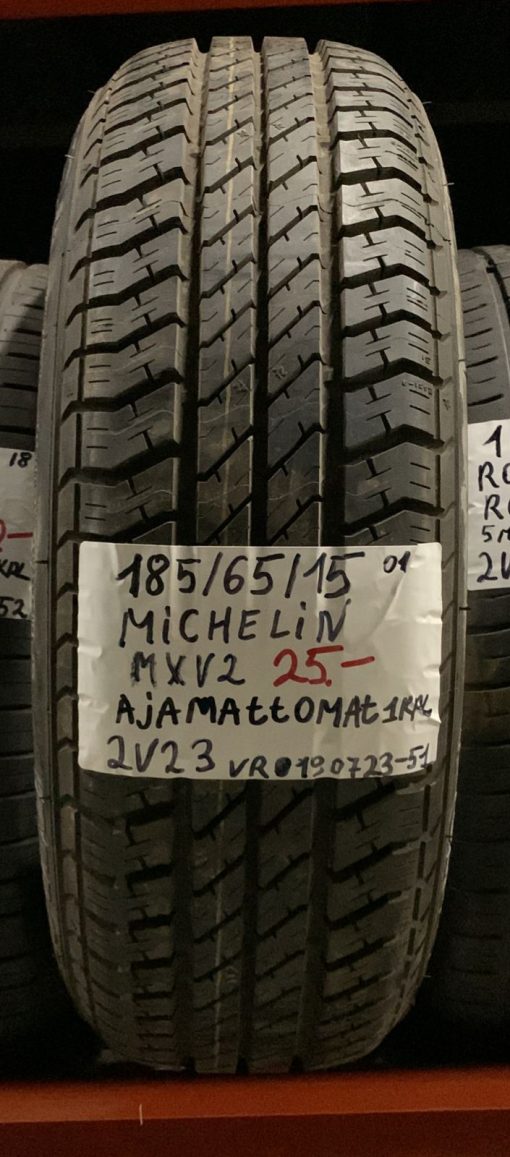 185/65R15 Michelin MXV2 kesä ajamattomat / 2V23