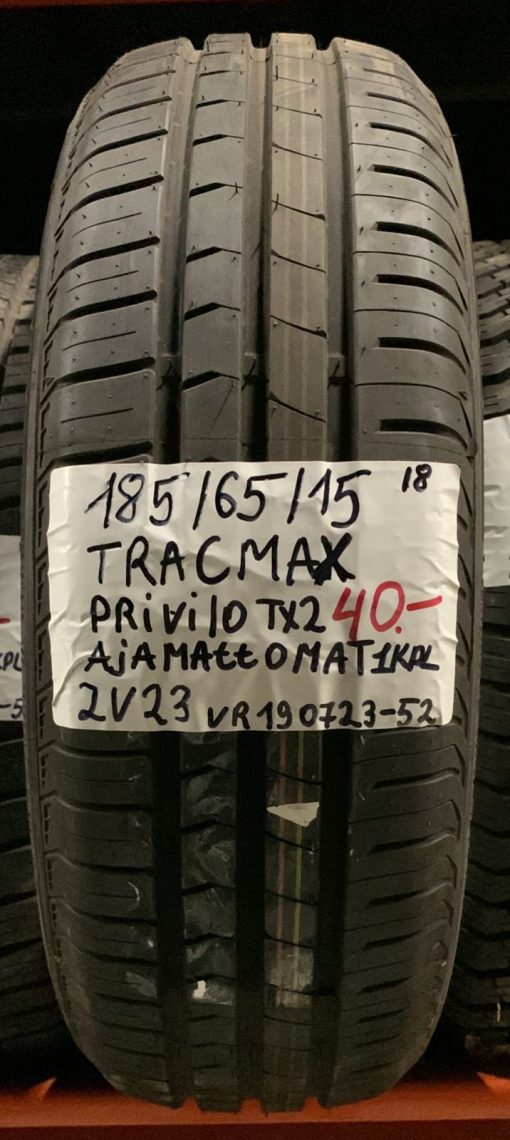 185/65R15 Tracmax Privilo TX2 kesä ajamattomat / 2V23