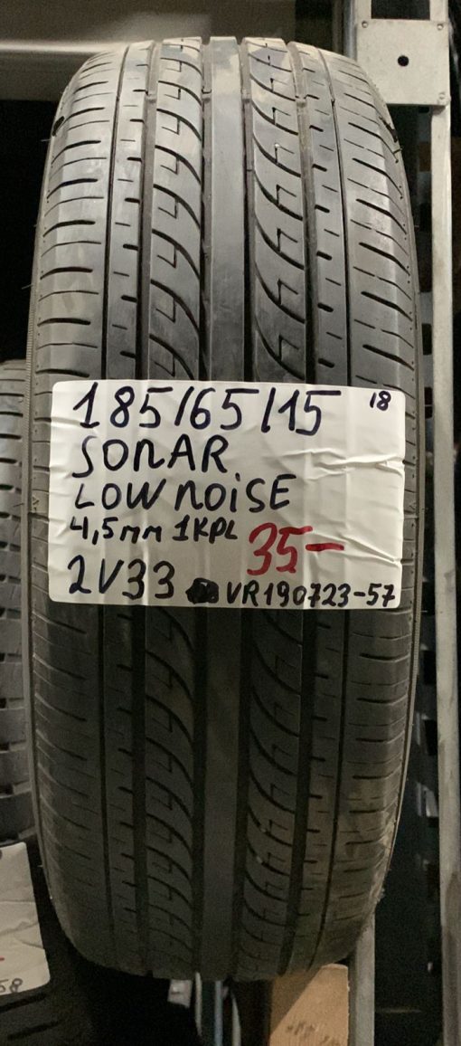 185/65R15 Sonar Lownoise kesä 4,5mm / 2V33