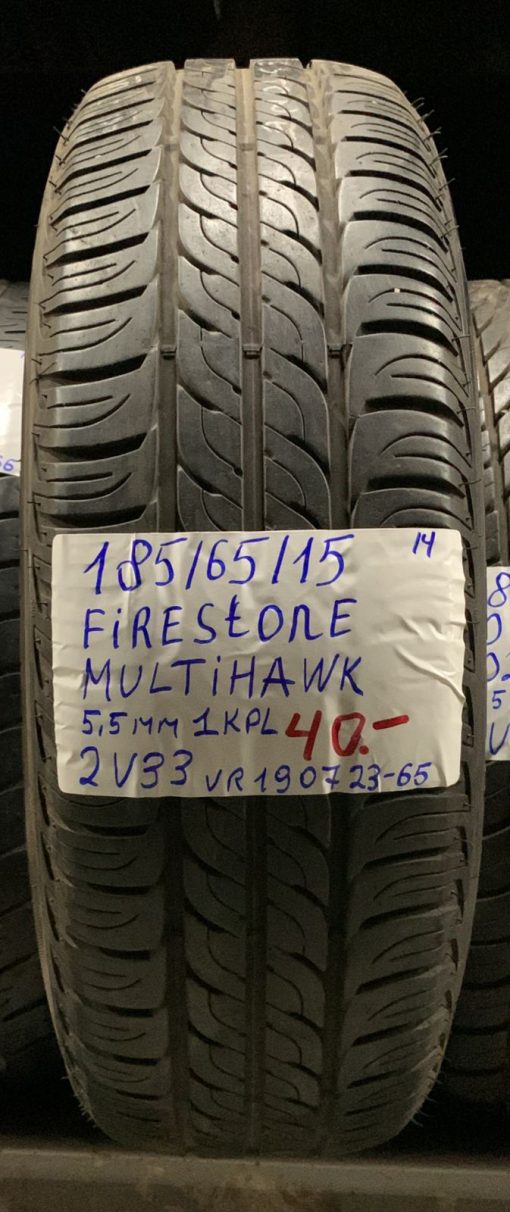 185/65R15 Firestone Multihawk kesä 5,5mm / 2V33