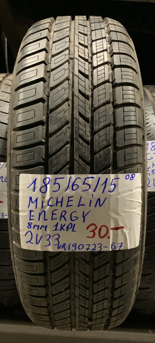 185/65R15 Michelin Energy kesä 8mm / 2V33