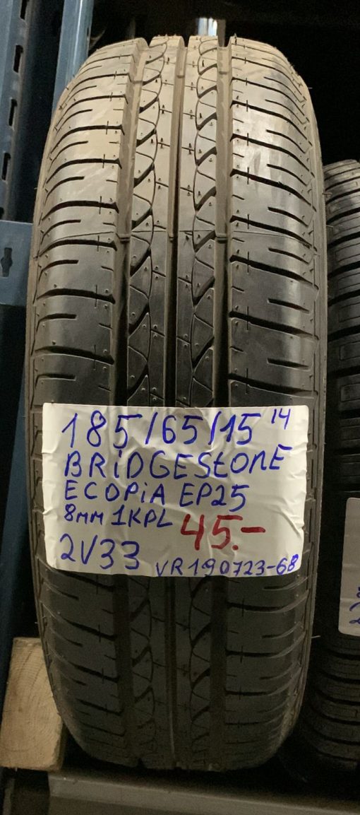 185/65R15 Bridgestone Ecopia EP25 kesä 8mm / 2V33