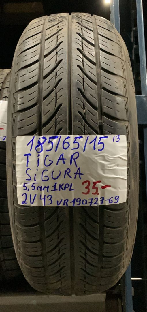 185/65R15 Tigar Sigura kesä 5,5mm / 2V43