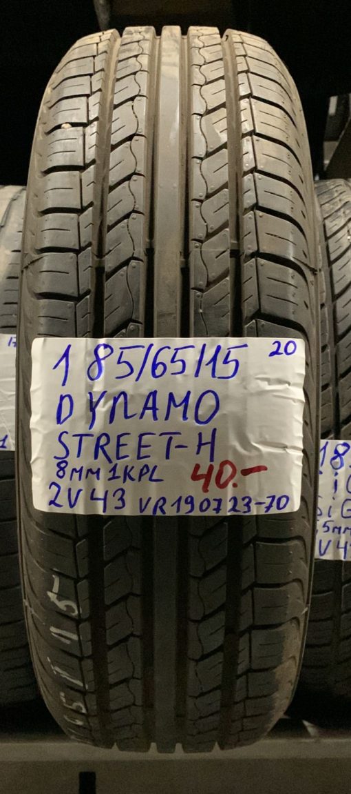 185/65R15 Dynamo Street-H kesä 8mm / 2V43
