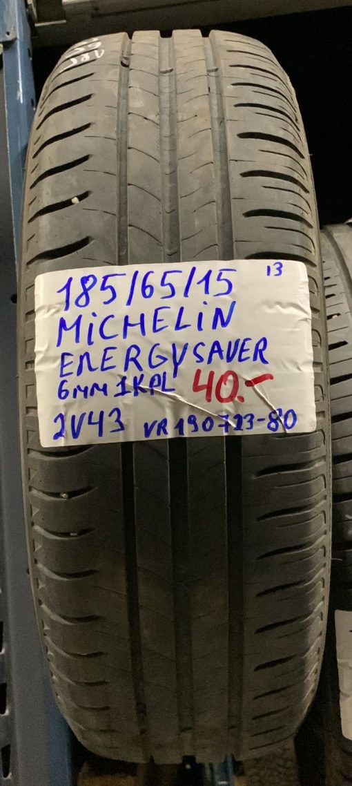 185/65R15 Michelin Energy Saver kesä 6mm / 2V43