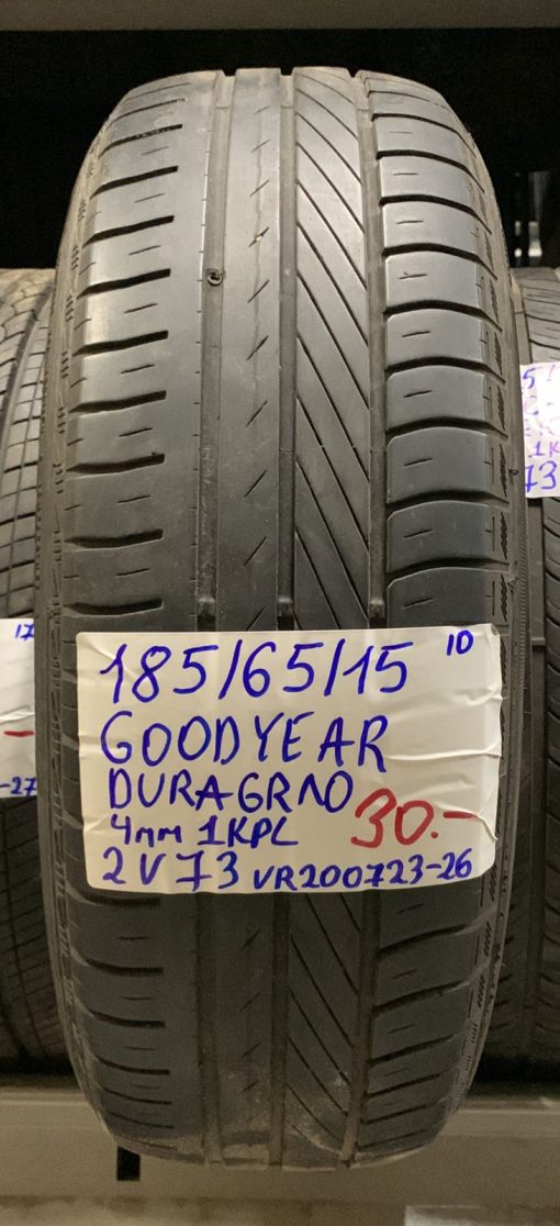 185/65R15 GoodYear kesä 4mm / 2V73