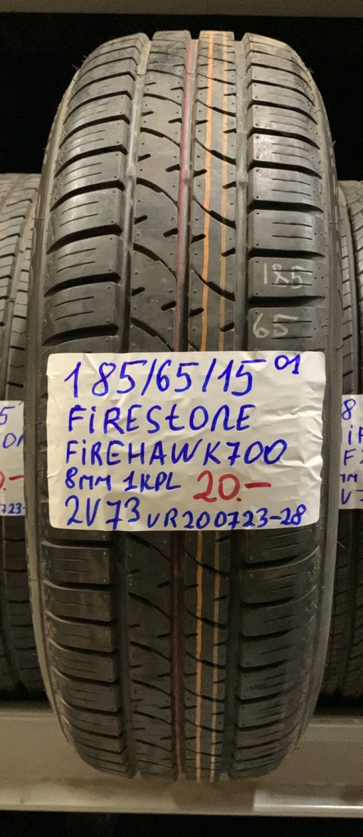 185/65R15 Firestone Firehawk 700 kesä 8mm / 4V5-2