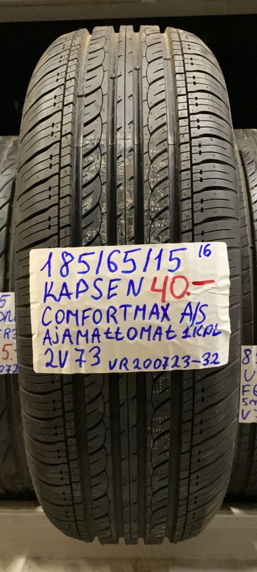 185/65R15 Kapsen ComfortMax A/S kesä ajamattomat / 2V73