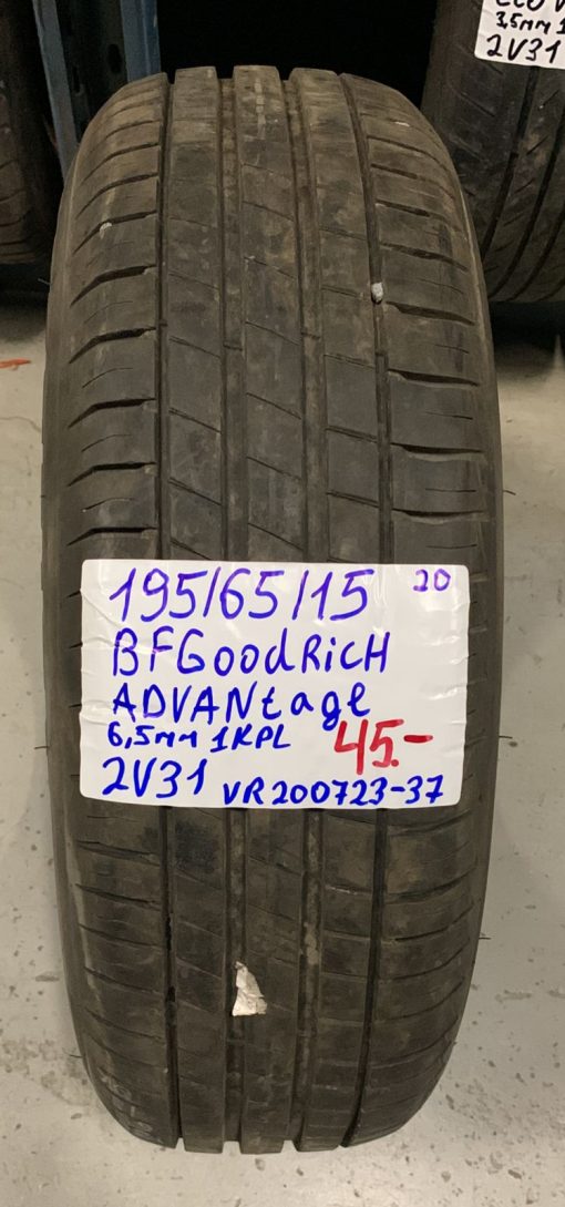 195/65R15 BFGoodrich Advantage kesä 6,5mm / 2V31