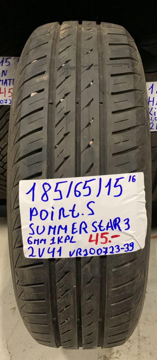 185/65R15 PointS Summerstar 3 kesä 6mm / 2V41
