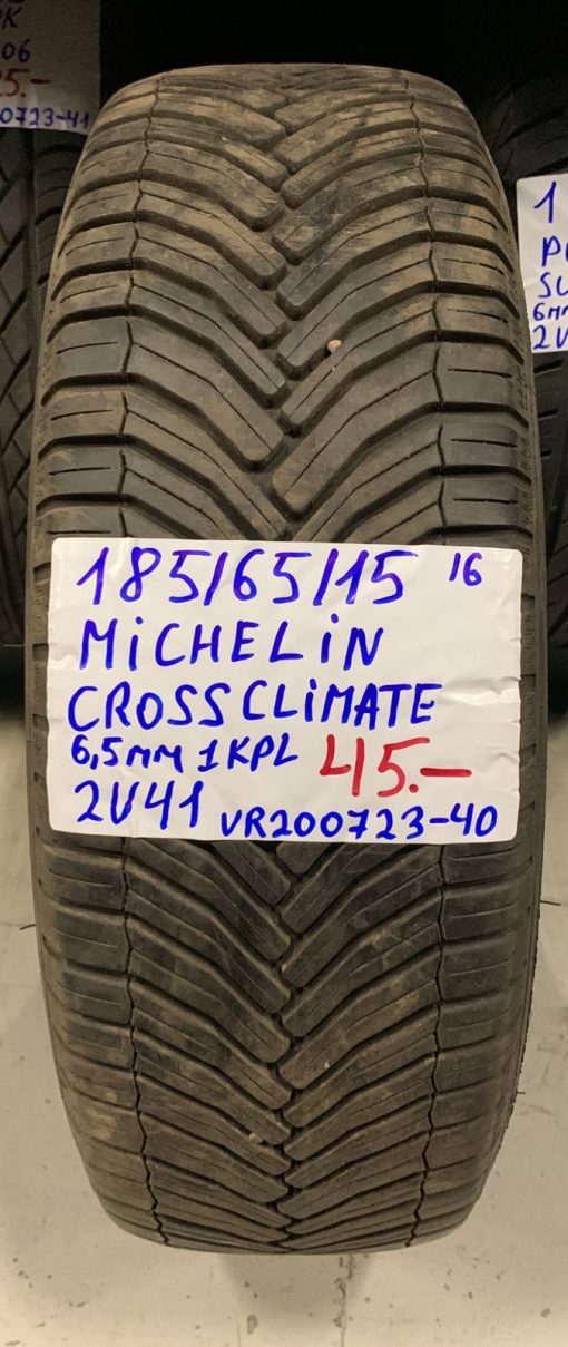 185/65R15 Michelin CrossClimate kesä 6,5mm / 2V41