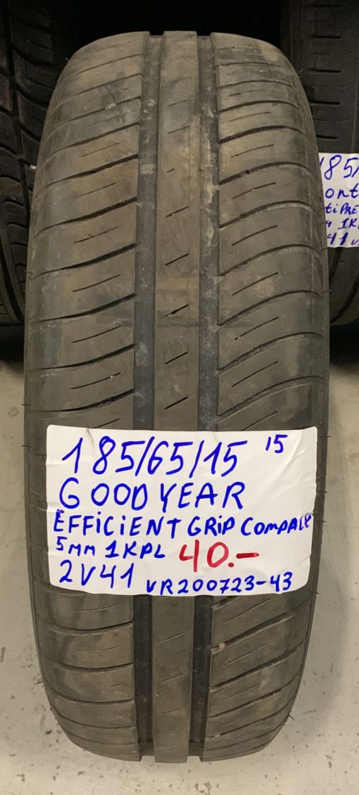 185/65R15 GoodYear EfficientGrip Compact kesä 5mm / 2V41