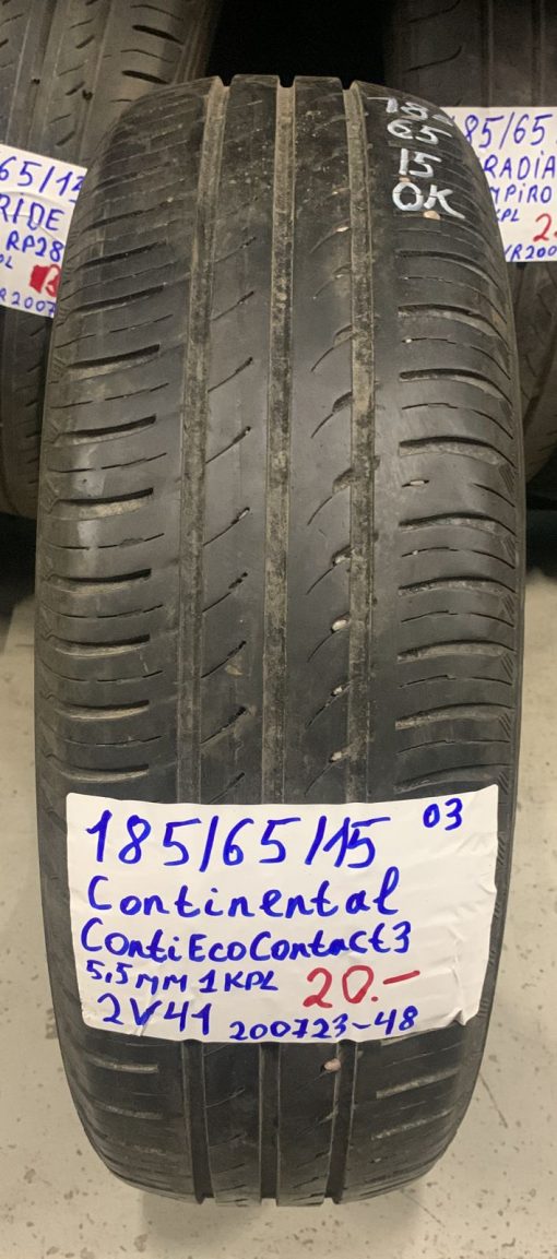 185/65R15 Continental ContiEcoContact 3 kesä 5,5mm / 2V41