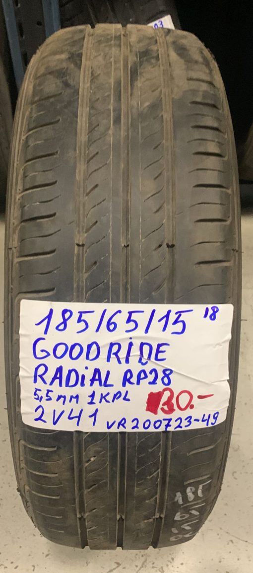 185/65R15 Goodride Radial RP28 kesä 5,5mm / 2V41