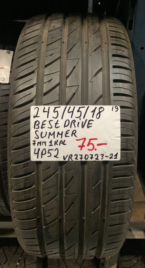 245/45R18 Bestdrive Summer kesä 7mm / 4P52