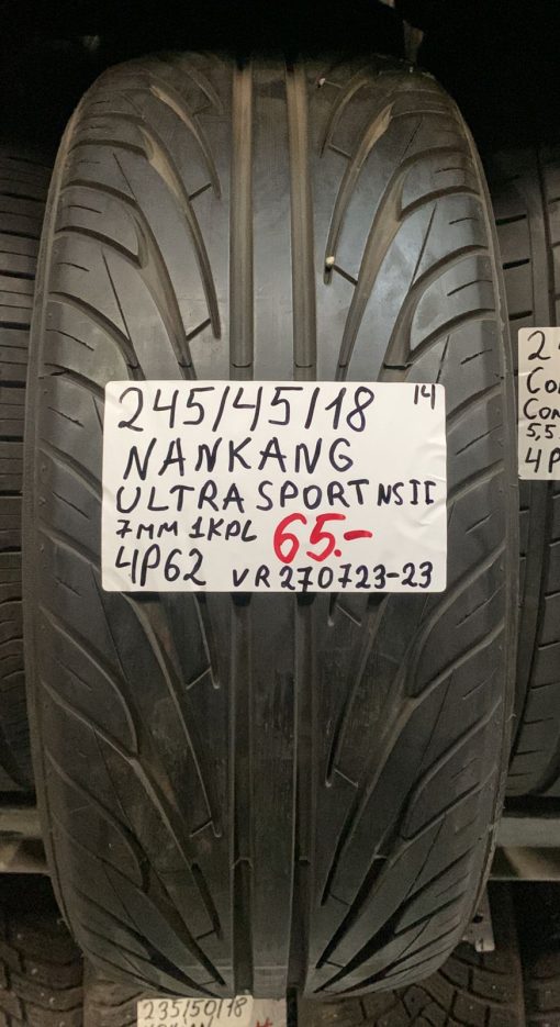 245/45R18 Nankang Ultra Sport NS II kesä 7mm / 4P62