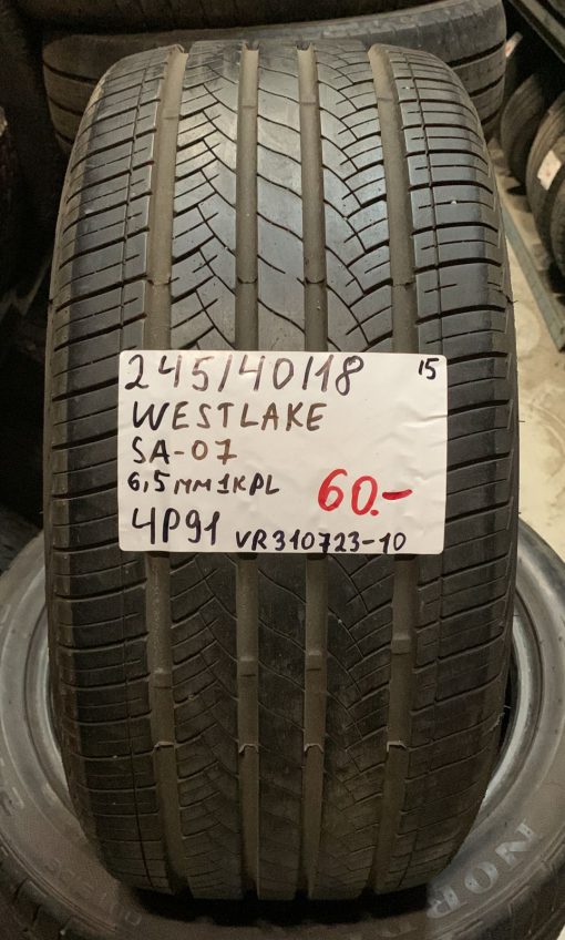 245/40R18 Westlake SA-07 kesä 6,5mm / 4P91