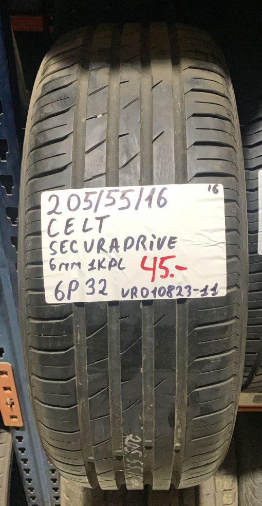 205/55R16 Ceat SecuraDrive kesä 6mm / 6P32