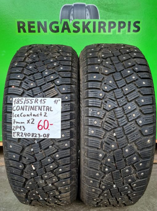 185/55R15 Continental IceContact 2 nasta 7mm / 2P13