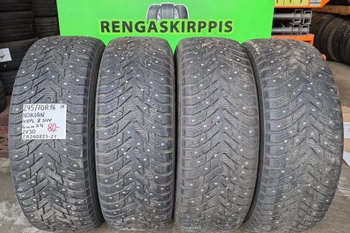 245/70R16 Nokian HKPL 8 SUV nasta 6mm / 2V30