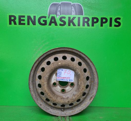 15" 5x112 ET55 K57,1 15"x6 VW Oem