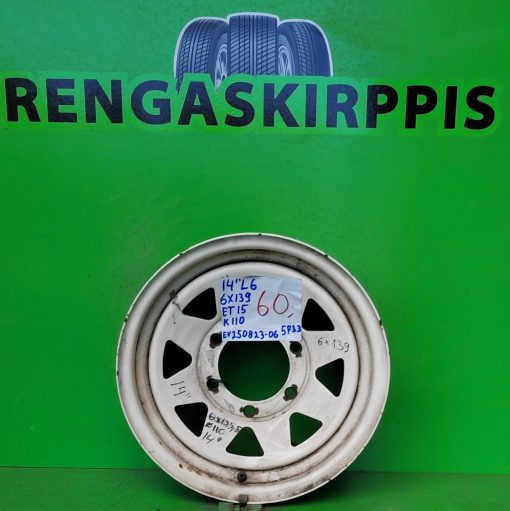 14" 6x139,7 ET15 K110 14"x6 / 5P33
