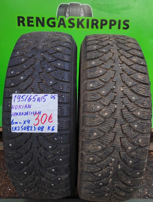 195/65R15 Nokian HKPL 4 nasta 6mm / K6