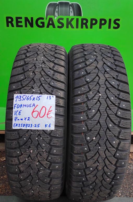 195/65R15 Formula Ice nasta 8mm / K6