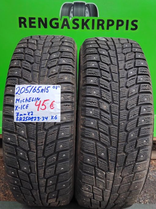 205/65R15 Michelin X-Ice nasta 7mm / K6