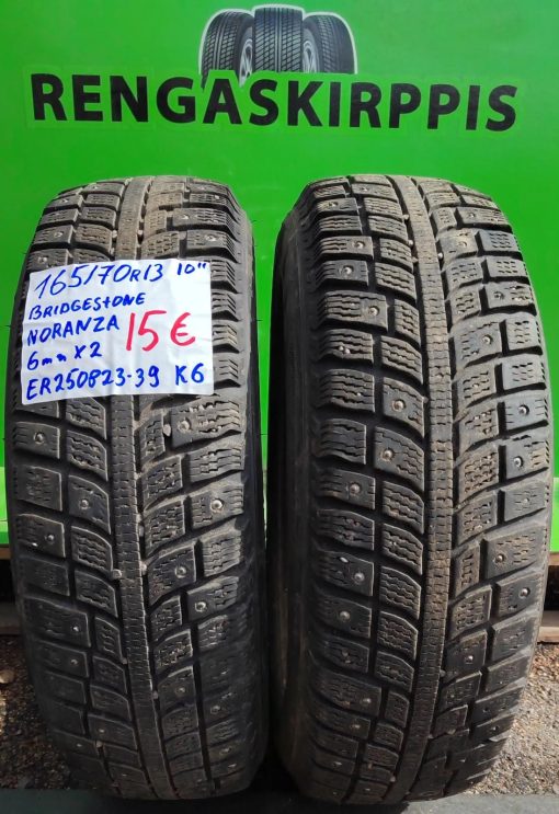 165/70R13 Bridgestone Noranza nasta 6mm / K6