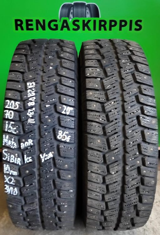 205/70R15c Matador Sibir Ice Van nasta 10mm / 3V10