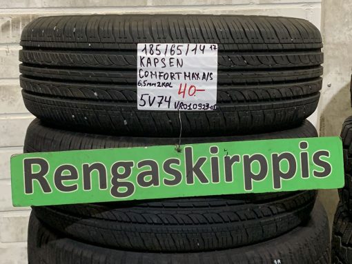 185/65R14 Kapsen ComfortMax A/S kesä 6,5mm / 5V74
