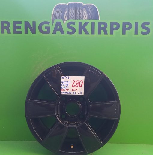 15" 4x114,3 ET45 K65,1 15"x6 Nissan Oem / L2