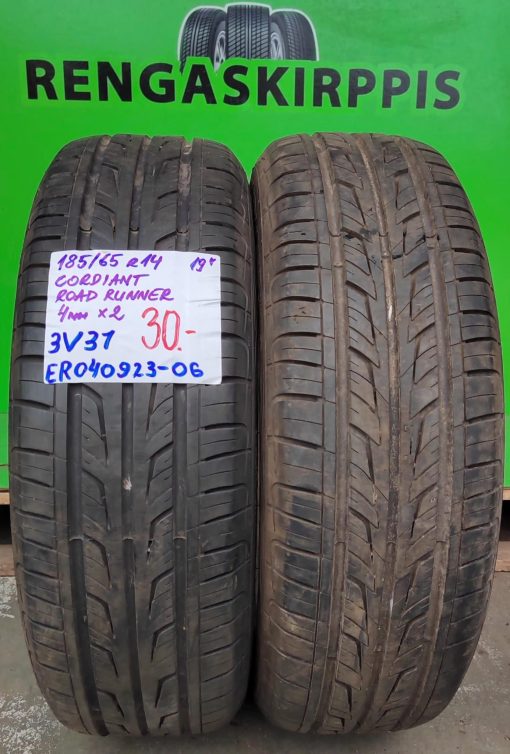 185/65R14 Cordiant Road Runner kesä 4mm / 3V31