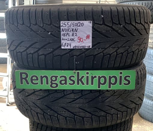 255/50R20 Nokian HKPL R2 kitka 7mm / 5P9-2