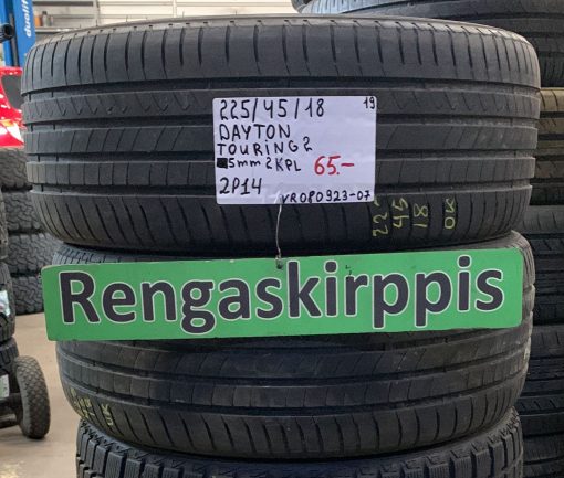 225/45R18 Dayton Touring 2 kesä 5mm / 2P14