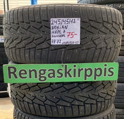 245/45R17 Nokian HKPL 7 nasta 7mm / 7P72